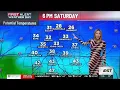 FIRST ALERT WEATHER Possible temperatures across north Georgia during weekend winter storm