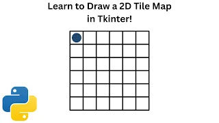 Python Tkinter Tutorial How to Draw a 2D Tile Map