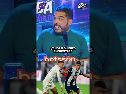 ¿Con quien quiere jugar una final el hincha de Alianza Lima? ⚽️🚨⚠️ #liga1