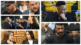 الفيديو الكامل للحضور الككبير لنجوم الفن عزاء والد الفنان محمد رمضان 