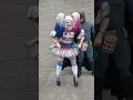 Download Lagu Meet Penny Quinn - Pennywise and Harley Quinn Dancing Clown Cosplay