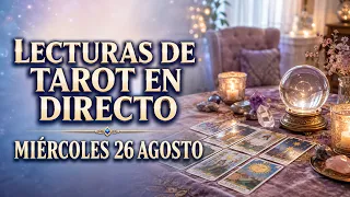 CONSULTA el TAROT en DIRECTO con EDUARDO 💫 Miércoles 26 Agosto 💘 Compra Ahora ✨