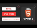 HTML Styles HTML Comments HTML Colors