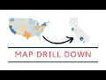 SIMPLE Map Drill Down in Tableau with Dynamic Zone Visibility