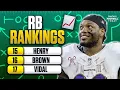 Week 11 RB TIERS Trade for Derrick Henry Start Woody Marks Sit Tracy More 2025 Fantasy Tips