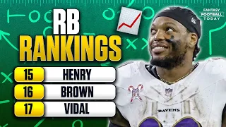 Week 11 RB TIERS Trade for Derrick Henry Start Woody Marks Sit Tracy More 2025 Fantasy Tips
