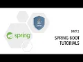 Spring Boot Auto Configuration Spring Boot Starter POMs Spring Boot Tutorials Part 2