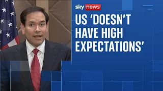 Rubio US Doesn T Have High Expectations For Ukraine Russia Talks 