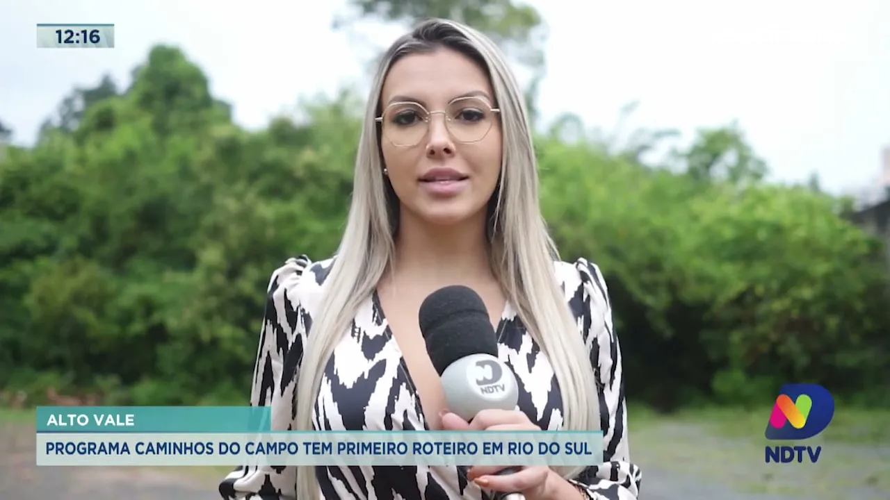 Programa Caminhos do Campo inicia em Rio do Sul