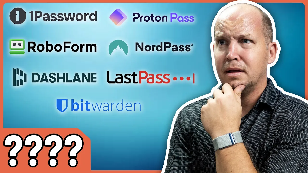 Outline Video I Tested 7 Password Managers: the BEST of 2024 is…