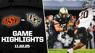 Oklahoma State vs UCF Game Highlights 2025 Big 12 Football
