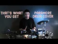 Download Lagu Paramore - That's What You Get (Drum Cover) by Hizkia Hukom