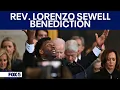 Rev Lorenzo Sewell others provide benediction prayer