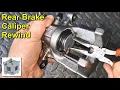 Download Lagu Rear Brake Caliper Piston Rewind - With and Without Special Tools