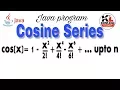 cosine series program in java Knowledge Light