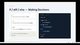 Fundementals of python programming part3