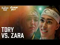 Tory vs Zara Showdown Cobra Kai Peyton List Rayna Vallandingham