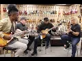 Download Lagu AMAZING JAM! Henny Hendrexz, Tim Pierce, Conrad Lee \u0026 Jason Scheff at Norman's Rare Guitars