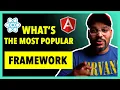 What s The Most Popular Front End Framework and Which Should i learn React Angular Vue