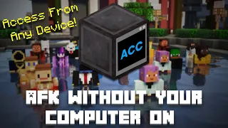 How to AFK on a Minecraft Server Without Your Computer On