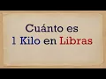 How much is a KILO in POUNDS 1kg in lb