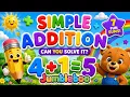 Solve the Math Problem First Addition Song for Kindergarten JumbleBoo