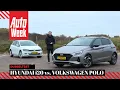 Hyundai i20 vs. Volkswagen Polo - AutoWeek Dubbeltest - English subtitles