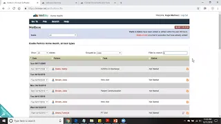 Home Health Training series Clinician Kinnser Online 2