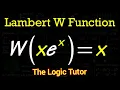 Cases when Lambert W Function can be applied