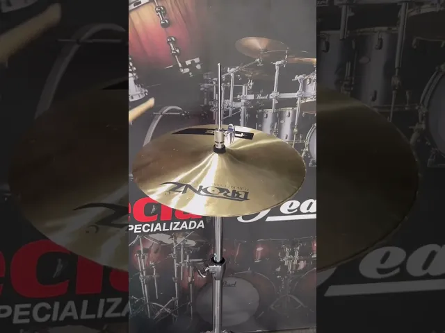 Hihat chimbal Pulse Bronz B20 15 - Som brilhante
