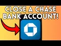 How To CLOSE a Chase Bank Account Using The App Full Guide 2025