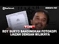 Lagu 🔴Roy Suryo Pamer Fotokopi Ijazah, Klaim Ada Perbedaan dengan Ijazah Jokowi
