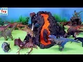 Schleich Dino Volcano Adventure Playset and Dinosaurs Toys For Kids - Lean Dinosaur Names