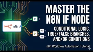 n8n IF Node Explained Conditional Logic Workflow Branching Beginner to Pro