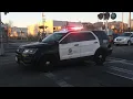 LAPD Foothill Unit Responding