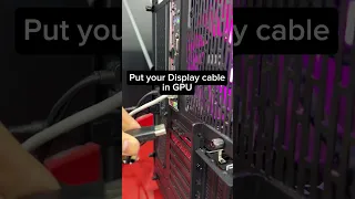 Check This Cable Connection If Your Monitor Has No Signal 