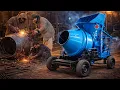 How a Concrete Mixer Machine Is Made Full Workshop Process Amazing Mechanics