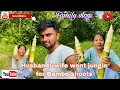 Download Lagu My wife and I went to the forest to collect bamboo shoots| we brought jackfruit from aunty’s house🏠