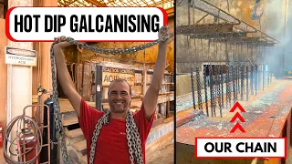 How We Got Our Anchor Chain Galvanised | The Sailing Brothers / Atlas