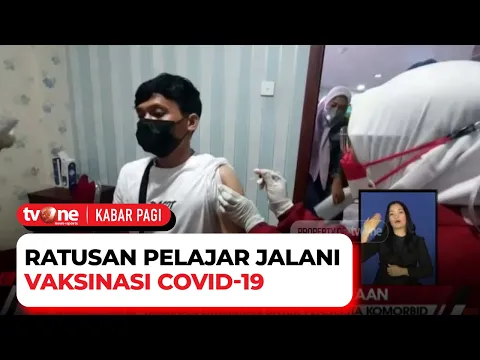 HUT RI ke-76, Ratusan Pelajar di Samarinda Terima Vaksinasi Covid-19