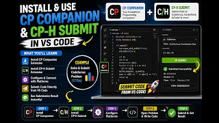 Stop Copy-Pasting Setup VS Code for Competitive Programming Competitive Companion CPH Submit