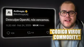 Claude 3.7 acaba de mudar a programação pra sempre! Dev Sênior explica.