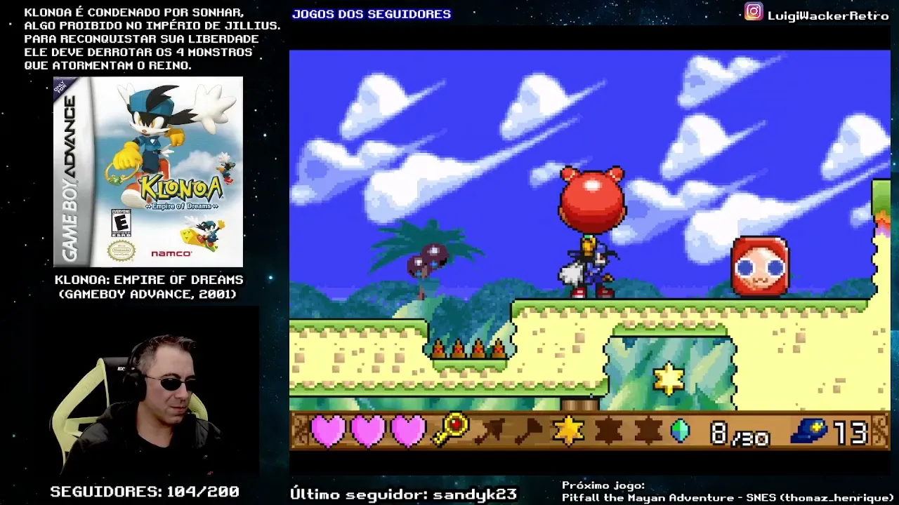 Klonoa: Empire of Dreams (GBA) - Fazendo Final (Jogos dos Seguidores)