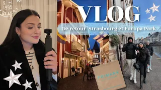 LE RETOUR DES VLOGS (Nouvel an, Europa Park, Strasbourg, Haul)🥨🌲