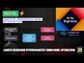 Logistic Regression Hyperparameter Tuning Model Optimization AI ML Full Course 2025