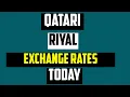 Qatari Riyal Exchange Rate Today Live QAR to INR USD PHP Update 24 June 2025