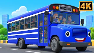 Wheels on the Bus | Popular Nursery Rhymes for Kids | Toddler Songs
