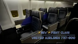 NEW United Airlines First Class 737 -