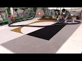 Lagu Process of Making Extra Large Carpet. Korean Hand Tufted Carpet Factory.ASMR