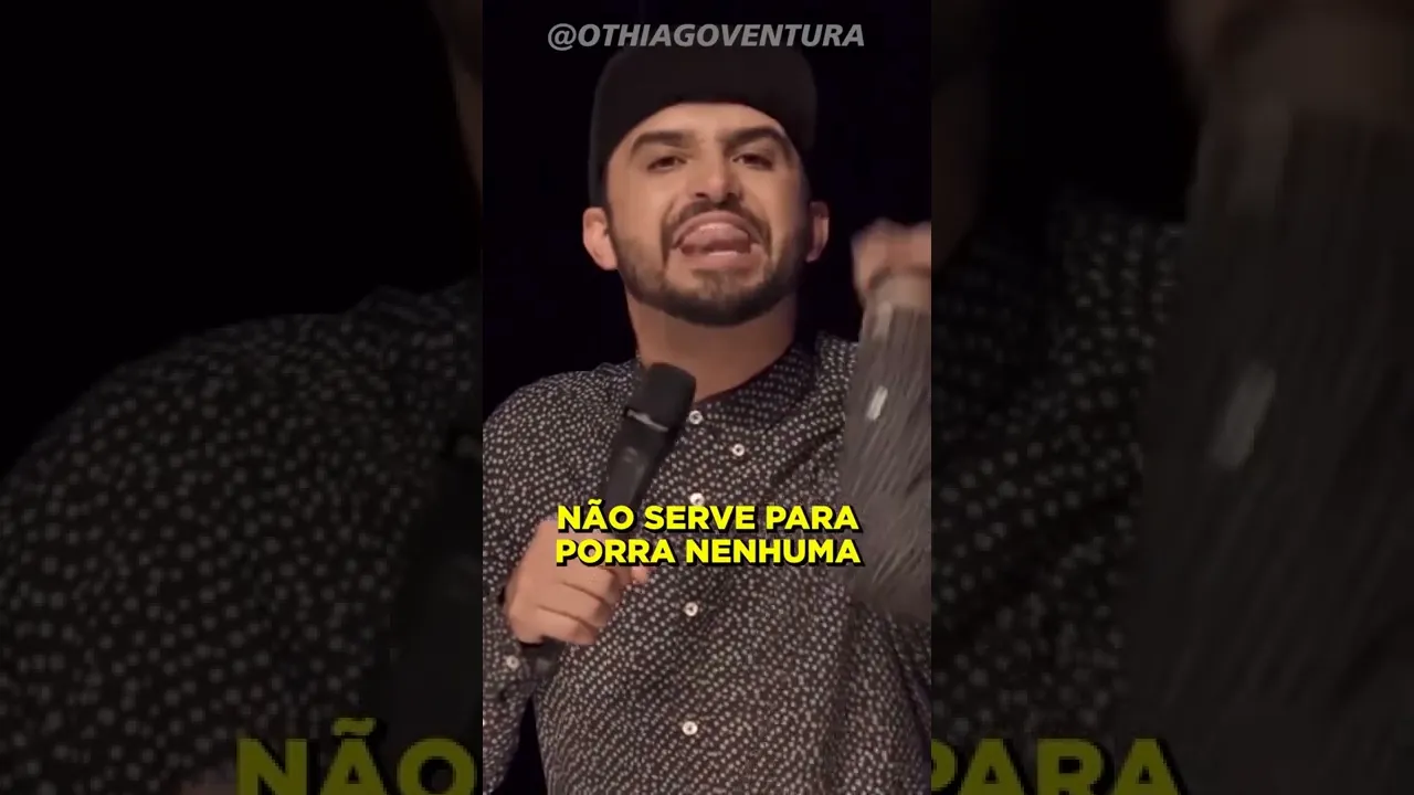 A SENHORA VIU MINHA CALÇA JEANS ? - THIAGO VENTURA